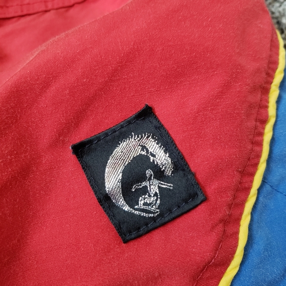 Vintage Catch It board shorts! 80s - Picture 4 of 8